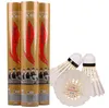 Wholebadminton Shuttlecocks Doublage A40 Entraînement durable Badminton Shuttlecocks Whole 100 Authentic Duck Feather1439946