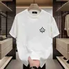 Designer de camisetas masculinas 2024 minimalista, limpo, casual, refrescante e bonito 3D letra de mangas curtas de mangas curtas Camiseta da moda masculina para homens 6TIL