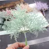 Fleurs décoratives 10pcs Simulate Mini Rime branche