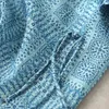 Women's Blouses 104cm Buste / lente zomer Vrouwen losse sweeet kanten lapwerk comfortabel water gewassen dunne ramie pullover shirts / blouse