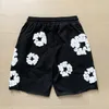 Men's Shorts Frog Drift moda marka streetwear pieniona grafika grafika drukowane swobodne spodnie vintage odzież sznurka dla mężczyzn