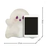 Zaino bianco peluche piccoli zaini fantasma per donne classiche divertenti di Halloween Fashion Girls Chic Spall Borse