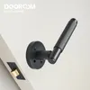 Porta US US Standard per 218 fori Privacy Privacy Passing Set Stripe Lever Pannello Round Porta Interna Hand Dummy 240415