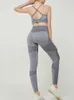 Pantaloni da donna che corrono collant da palestra allungano i leggings yoga di abbigliamento sportivo
