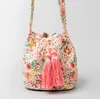 Torebki designerskie torby płócienne dla kobiet letnia moda torba na ramię kolaż Książka/torba laptopa dla dziewcząt torby komunikacyjne