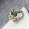 Clusterringe Authentische 925 Sterling Silber Ring Lion's Head Retro -Stil Charm Nostalgia Open Man Fashio Tide Flow Party Schmuck Schmuck