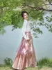 Retro hanfu spódnica konna