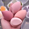 Pouffle 4pcs Makeup Sponge Pow Puff sécher et humide combinant de beauté combinée Cosmetic Ball Foundation poudre Puffle Couvette de maquillage outils Sponge