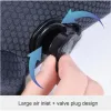 Oreiller ushape de voyage oreiller pour avion Areiller du cou gonflable accessoires de voyage 5 couleurs oreillers confortables pour le textile de sommeil