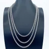 Fijne sieraden D kleur Iced Out Diamond VVS Moissanite Tennis Chain 6,5 mm tennis ketting voor vrouwelijke mannen