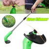 Grass Trimmer Electric Lawn Mower 2000mah Liion Cordless Portable Justerable String Cutter Pruning 18000 rpm Garden Power Tools 240418