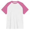 Women's T Shirts Fashion Raglan Short Sleeve Unisex Oversized Tshirts Sublimation Blank Tee Tops For Advertising Logo Text Print