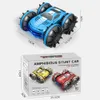 2 In 1 Rc Car r Tank 24G Remote Control Waterproof Stunt 4wd Vehicle Amphibious Auto Toys for Kids Boy Girl Gifts 240417
