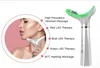 Home RF EMS Facial Neck Lift Beauty Device Led Pon Skin Care Antiwrinkle Machine Face Clean Lifting Vibration Massager 240425