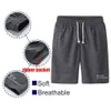 Blau Men's Shorts Summer Casual Shorts Mężczyzn Mężczyzn Pojazdów oddychane spodenki na plażę Wygodne fitness koszykówka krótkie spodnie Mężczyzna Bermudy D240426