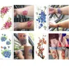 7mtv tattoo overdracht kleurrijke dame make -up sexy meisje mode 3d bloemen water overdracht nep tatoeages arm been art body art tijdelijke tattoo stickers 240427