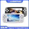 Игроки Anbernic Pap Kiii Handheld Game Console 4.3 -дюймовый экран 64bit Portable Retro Video Game Player поддерживает TV Output 3000 Gift Gift