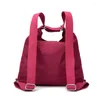 ショルダーバッグ2024防水女性バッグダブルデザイナーハンドバッグ高品質のナイロン女性ハンドバッグ