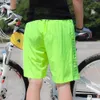 Mäns shorts wosawe Sommarmens cykel shorts gel vadderade byxor mountainbike downhill shorts löst löpande ridväg mtb kort d240426