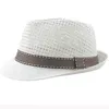 Chapeaux à bord large chapeau seau ht3136 Nouvelle mode parent enfant chat d'été fedoras respirant str hat mens de plage c