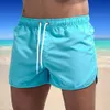 Men's Shorts Summer hot beach mens surfing swimsuit low waisted short swimsuit breathable beach suit J240426