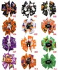 3Quotpumpkin Ribbon Imprimé Hoiffes Girls Halloween Dance Party Clip Clip Kids Hairgirps Barrets Hair Accessories9456066