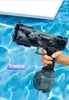 Pistola de agua para niños de verano Gun de agua eléctrica continua completamente automática Agua de niños Terras de la piscina de juguetes 240422