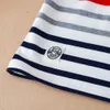 Boys Polo Shirt High-quality Cotton Spring Autumn Long Sleeve Embroidered Stripe Top Kids Casual Breathable Clothing 240425