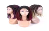 Parrucche anteriori in pizzo di gigante parrucche intrecciate per donne nere trecce afro parrucca in pizzo con trecce per capelli per bambini parrucca da 16 pollici6889558