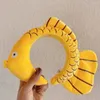 Bandanas Cartoon Dress Up Headband Interesting Cloth Animal Plush Funny Carp Hair Hoop