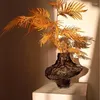 Вазы скандинавской нерегулярной долины искусство ваза современный дизайн стеклянный цветочный цветок эль -домашняя столешница