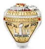 Newest Championship Series jewelry Kansas 2019 2020 season football World Championship Ring Christmas Fan Men Gift whole Drop 9220784