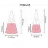 O26F Bar Tools 350/750ML Pyramid Falls Falls Red Wine Dispenser Glass Antidote Brandy Decorative Wine Bott