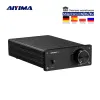 Förstärkare AIYIMA Audio A07 TPA3255 2.0 Digital Power Amplifier 300WX2 Stereo HIFI Högtalare Förstärkare Mini Audio AMP Home Theater DC 2448V