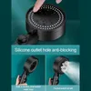 Bathroom Shower Heads 3pcs Adjustable Black Shower Head High Pressure Water Saving Shower Head With 5 Modes+Wall Mounted Bracket+Hose