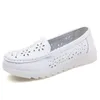 Casual Shoes Women's Summer Soft Sole Breattable Thick White Beauty Salon Work