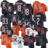 18 Caleb Williams Rome Odunze DJ Moore Football Jersey Cole Kmet D'Andre Swift Bagent Walter Payton Jaquan Brisker Roschon Johnson Sweat Jaylon Johnson Keenan Allen