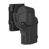 Коралы на 360 ° Регулируемые кобуры подходят для Glock 17 Glock 19 Beretta 92 Beretta Px4 Sig Sauer P226 Sig P320 SIG SP2022 Тектический оружейный кобура