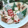 Moulds 1PC Christmas Cookie Mould Gingerbread Man/Tree/Snowflake Sainless Steel Biscuit Cutters for Christmas DIY Baking Supplies