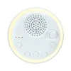 Monitor WasA02 White Noise Machine Mini Baby Sleep Machine 16 Suoni rilassanti 15/30/60 minuti Timer per bambini per bambini adulti che dormono rilassanti rilassanti