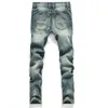 Men's Jeans Jeans denim mens fashion vintage Trousers regular fit straight tear brand new pants Simple Plus sizeL2404