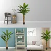 Decorative Flowers Simulate Large-scale Indoor Landscaping Of Banana Trees