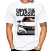 メンズTシャツドライブシビックタイプr FK2ベストシャツカーデザインTシャツ新しい夏の男性ショートヴィンテージボーイカジュアルトップハラジュクマンホワイトTS T240425