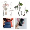 Keychains Fashion Bear Wing Headphone Telefon Charmband Bilnycklar hängande hängen Y2K Bag dekoration LANYARD Purse Tillbehör