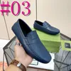 40Model 2024 Luxury Brand Leather Men Sapatos Casuais Designer de moda Menções Mocassins deslizam em sapatos de condução mais tamanho 38-46
