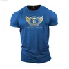 Men's T-Shirts Retro Spartan T-shirt for mens summer short sleeved hip-hop O-neck oversized sports shirt casual top Q240426