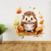 T396 mignon hérisson Hippo Lapon Lion Animal Sticker Kids Room Fond Home Decoration Mural Decal 240426