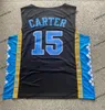 2021最高品質の男性NCAAノースカロライナタールヒール23マイケルジャージーUNCカレッジバスケットボールジャージブラックホワイトブルーシャツサイズS-2xl