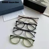 Solglasögonramar Danmark Brand Round Titanium Glasses Frame Lightweight Män Kvinnor Recept Horn Eglasses SPELALS OCULOS DE GRAU