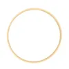 Decoratieve beeldjes Droom Bamboo Rings houten cirkel rond catcher Diy hoepel voor bloemkrans tuin plant planten decor hangende mand 26 cm